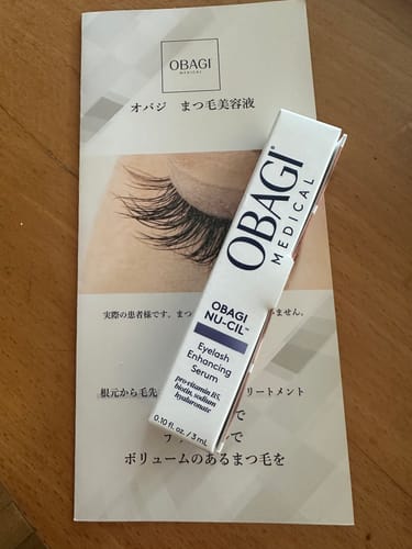 Customer photo review of オバジ Nu-Cil まつ毛美容液