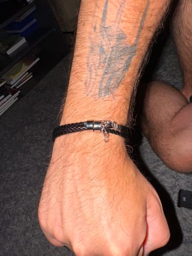 Customer photo review of Bracelet: Obelix