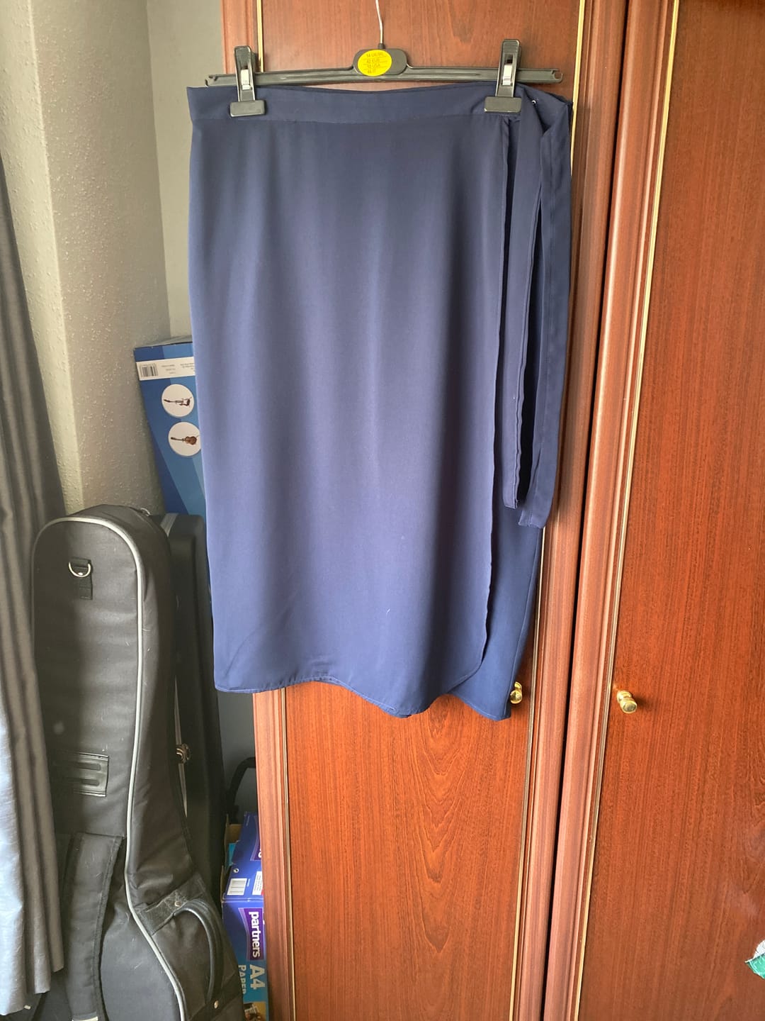 Customer photo review of Plain Peachskin Fabric