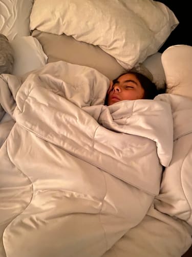 Customer photo review of The Ice Blanket