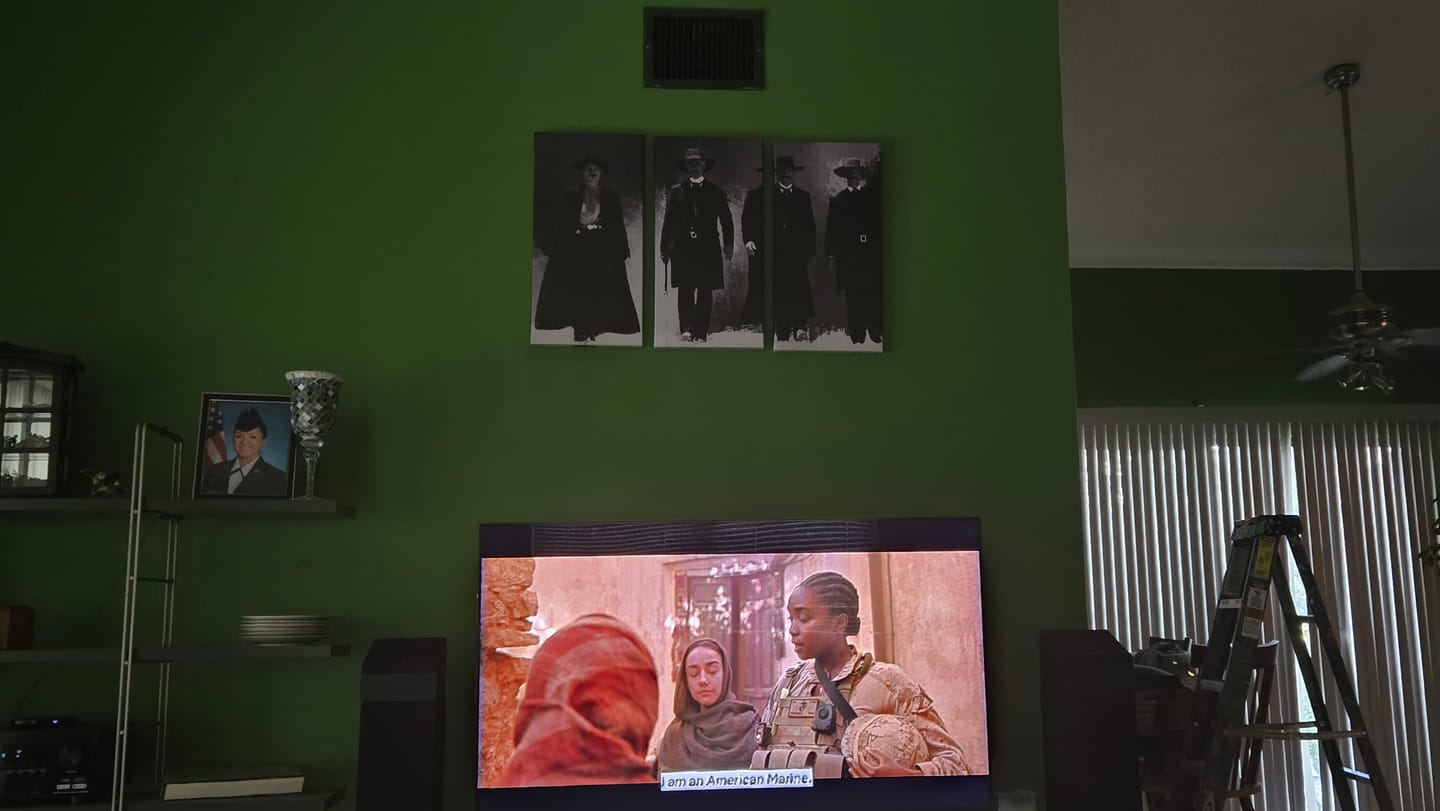 Customer photo review of Tombstone Wall Art