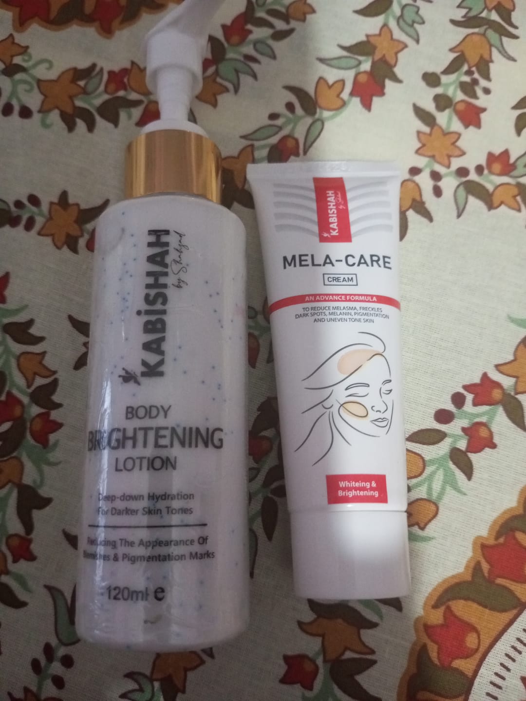 Customer photo review of Glow Bundle: Brightening Duo