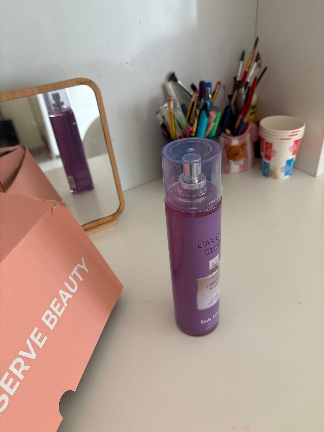 Customer photo review of Body mist with the scent of famous perfumes