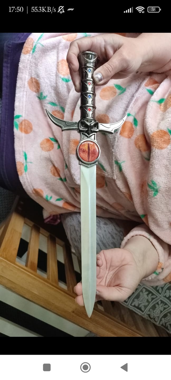 Customer photo review of Thundercats - Sword Of Omens Dagger Eye Of Thundera