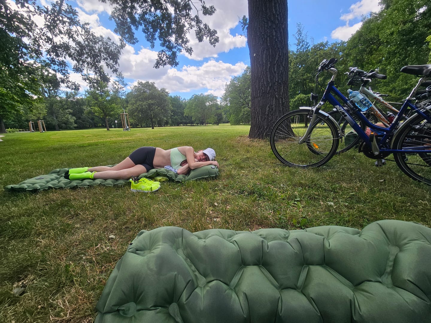 Customer photo review of Ultraleichte Isomatte – für Winterabenteuer mit Komfort für kalte Nächte