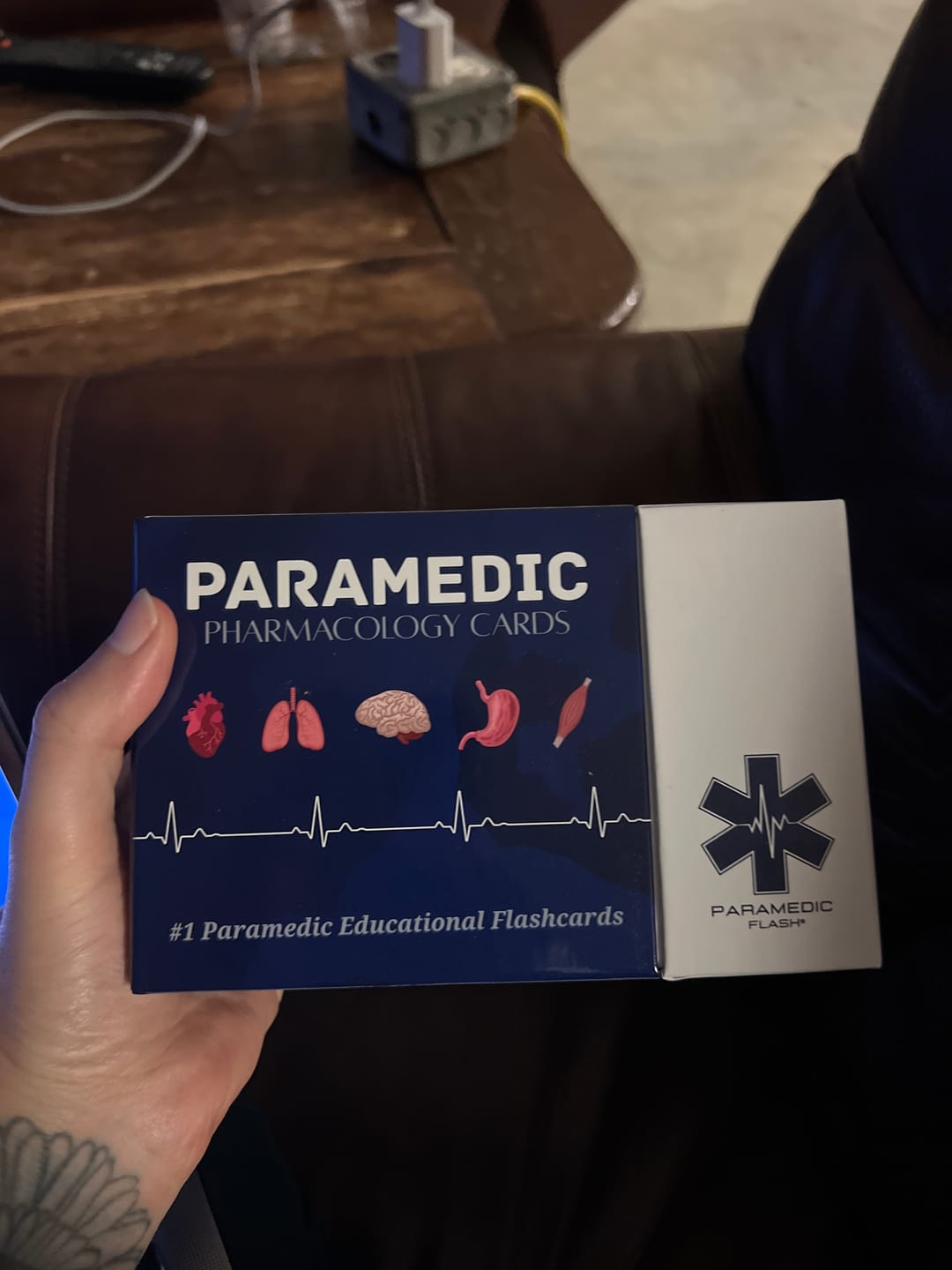 Customer photo review of EMT & Paramedic Pharmacology Cards