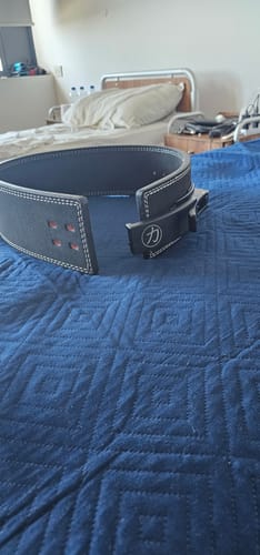 Customer photo review of Black Lever Belt, 10mm - IPF Approved