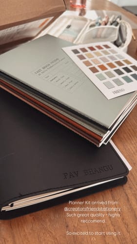 Customer photo review of Planners Starter Kit-  'BLOOM'