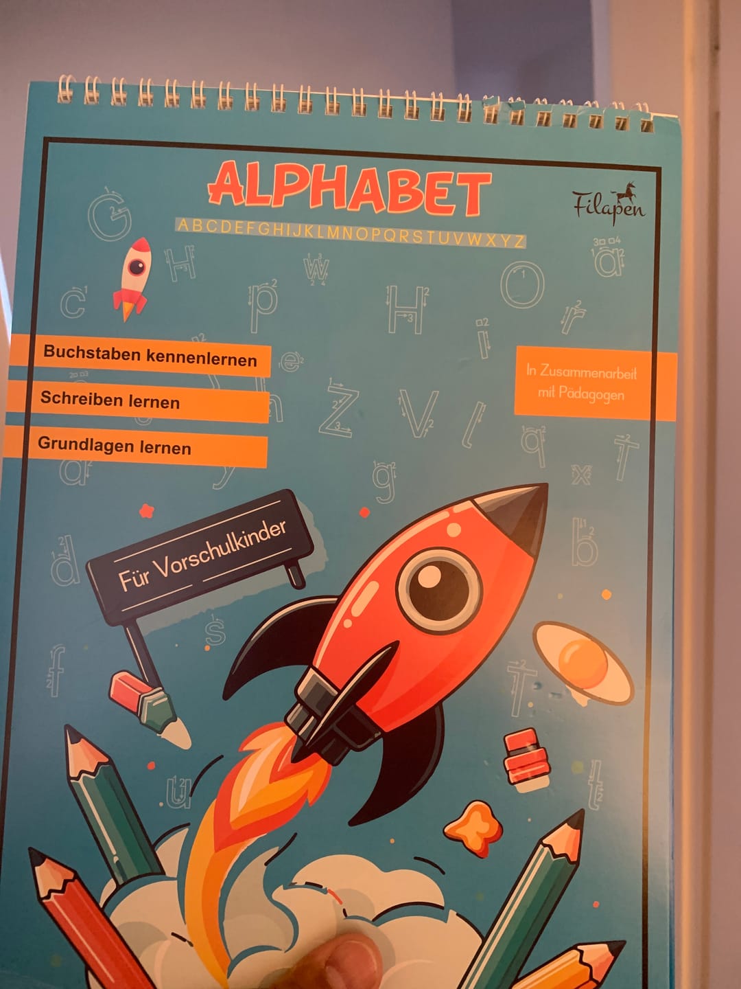 Customer photo review of Filapen Übungsheft Set – wiederverwendbar, pädagogisch -Tiktok