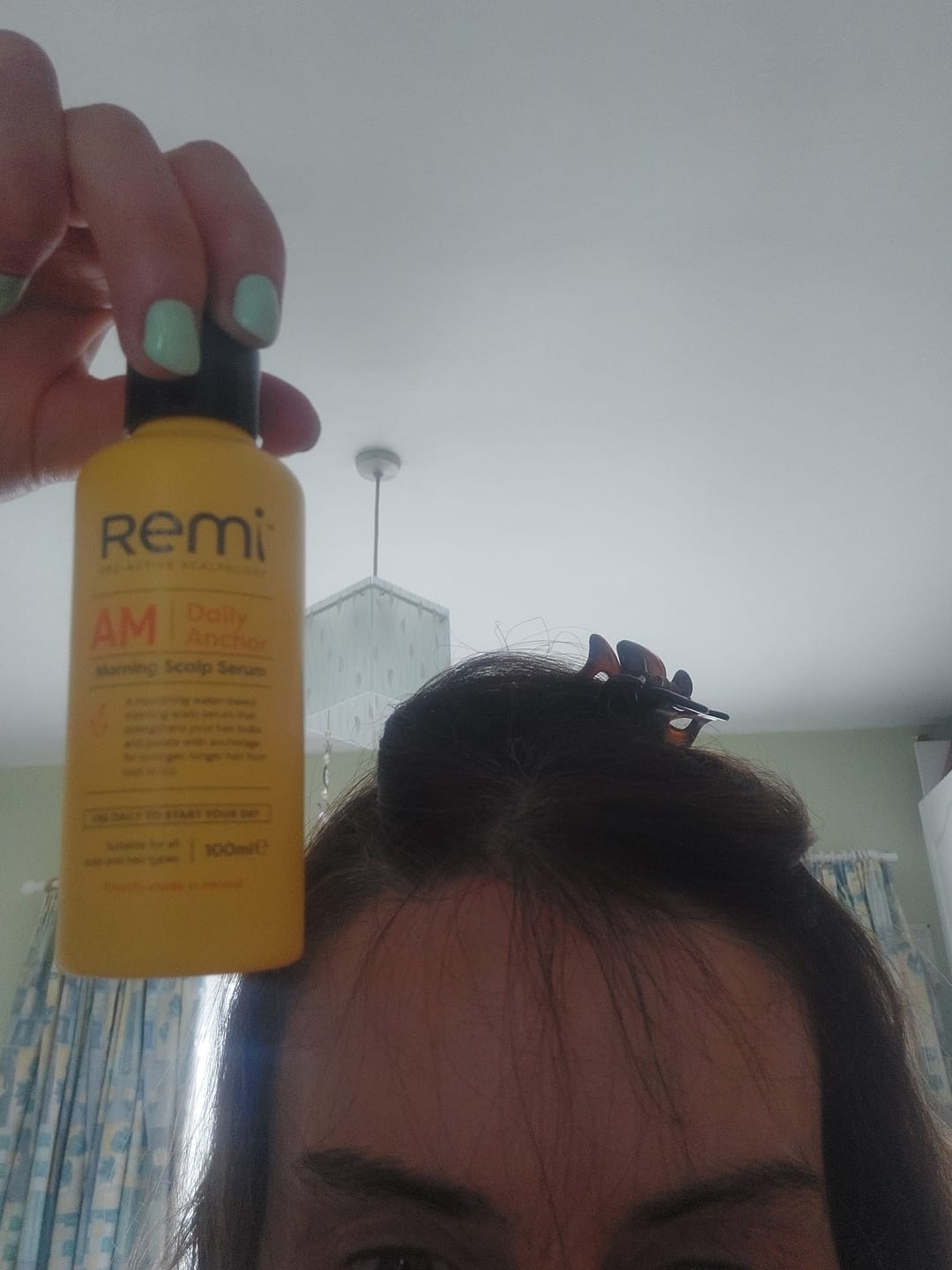 Customer photo review of Daily Anchor - Morning Scalp Serum