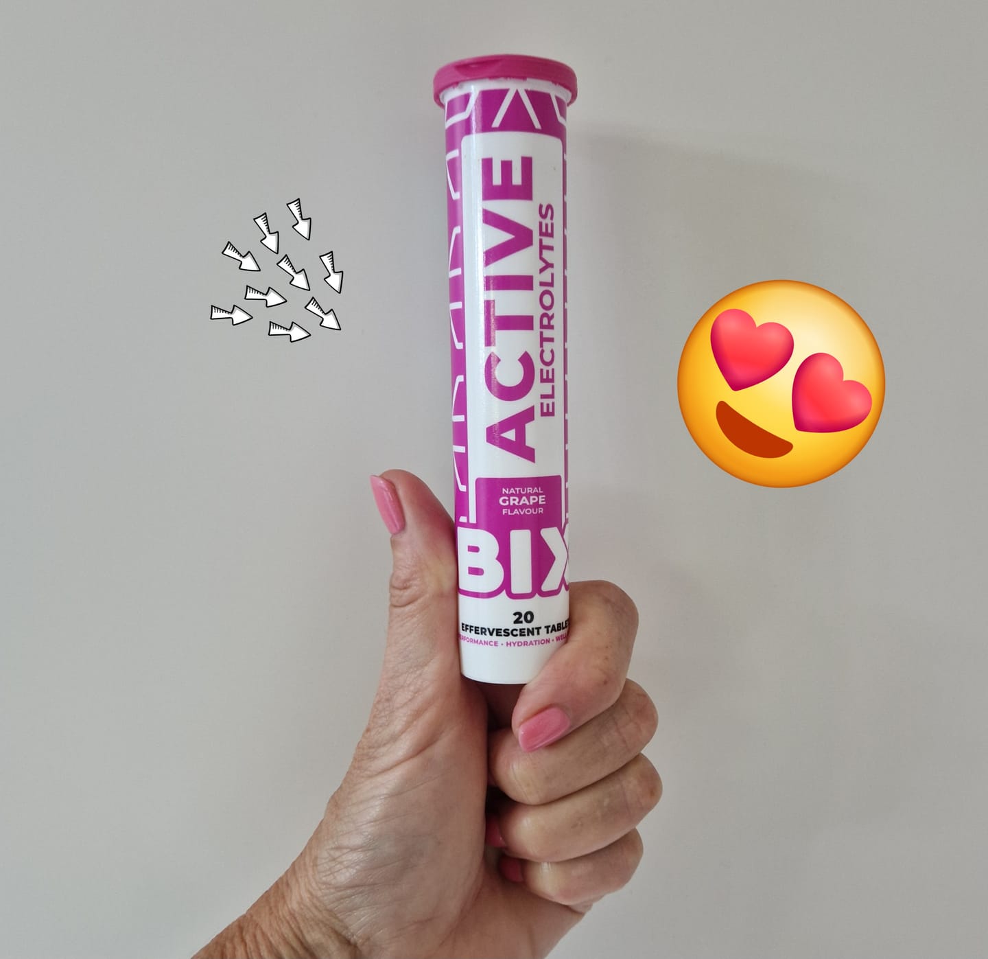 Customer photo review of Bix Active - Electrolytes