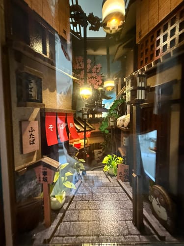 Customer photo review of Kyoto Gion Book Nook Kit