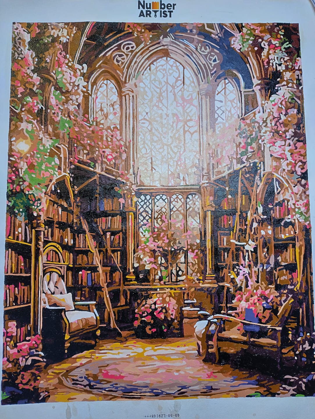 Customer photo review of Enchanted Floral Library