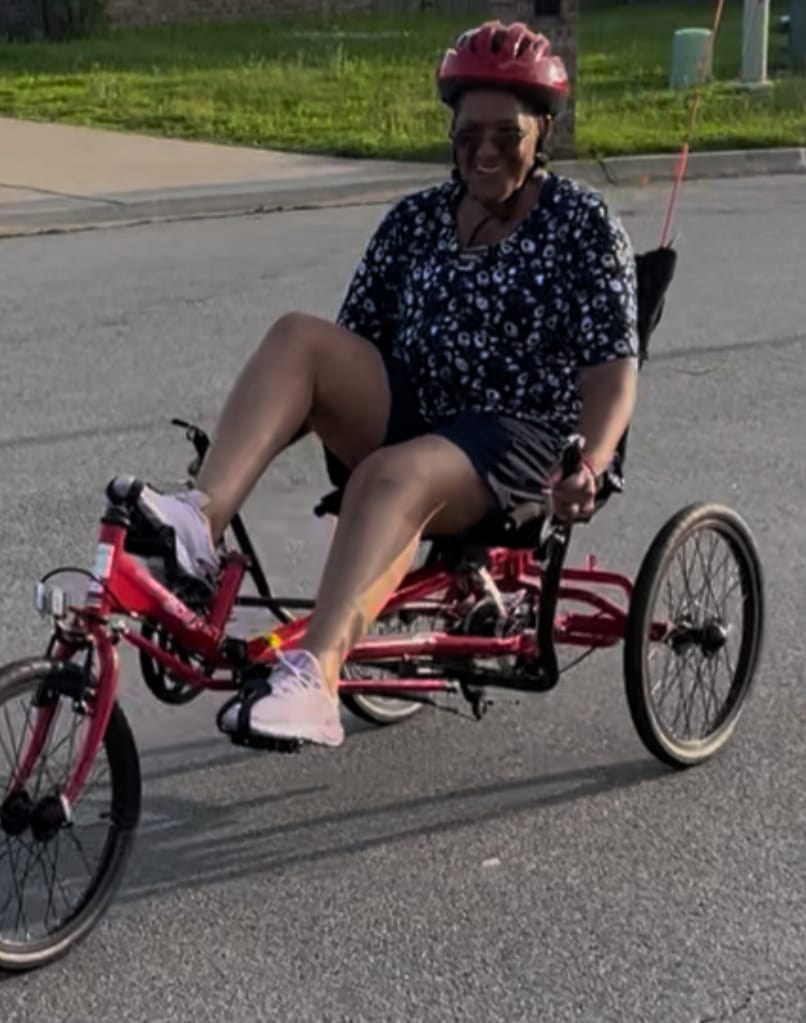Customer photo review of Easy Knees Pedal Swing and Crank Shortener Kit (One Side)