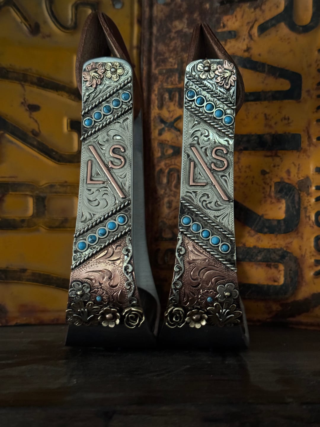 Customer photo review of Custom Stirrups Design