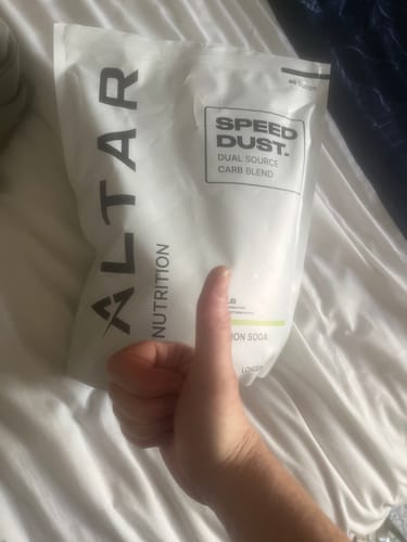 Customer photo review of SPEED DUST.