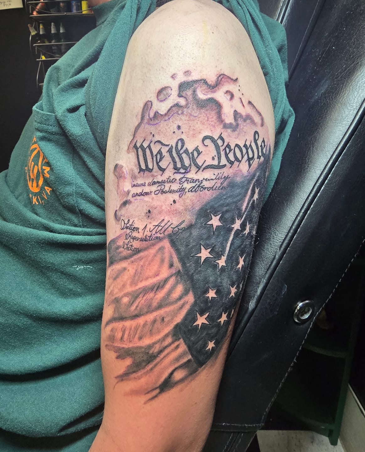 Customer photo review of TattooNumbx Numbing Cream 100g (Suitable for Sensitive Skin)