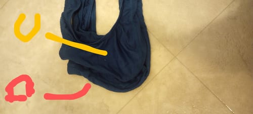 Customer photo review of Modal 0in Bikini Briefs No Fly 3pk Black/Blue/Gray