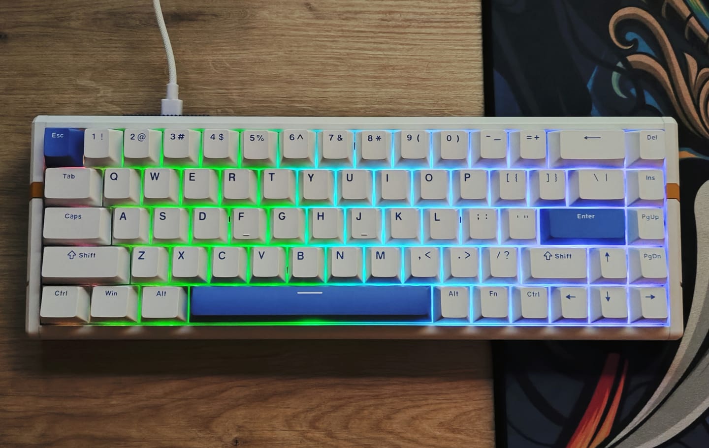 Customer photo review of ATK RS6 Alüminyum Klavye (Manyetik Switch / HE)