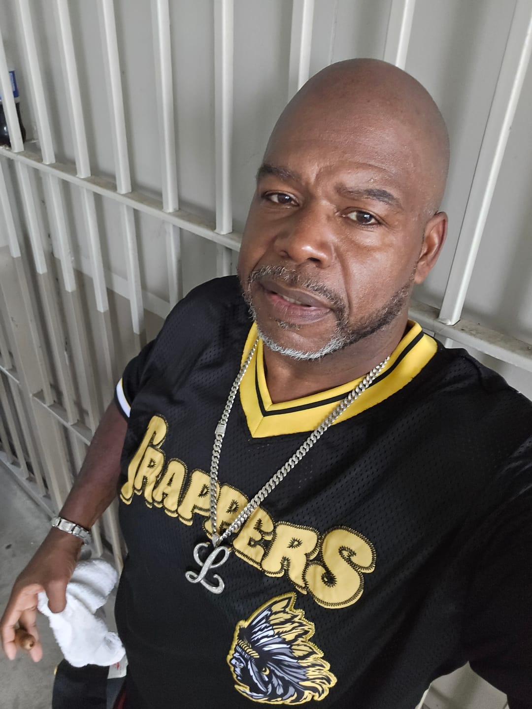 Customer photo review of Trappers - Yellow on Black Jersey
