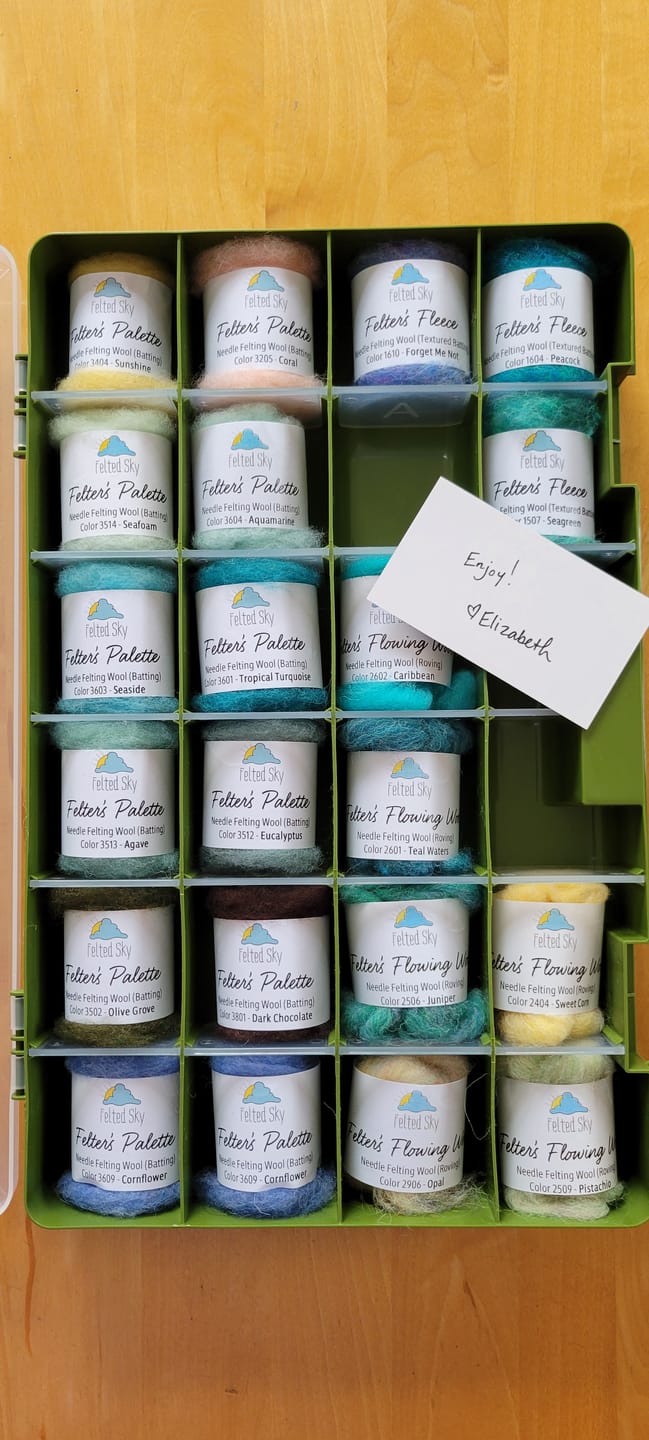 Customer photo review of Felter's Palette - 1/8 oz.