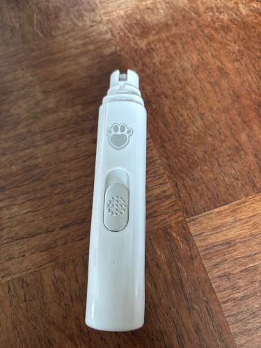 Customer photo review of Lime électrique pour griffes - Chien & chat