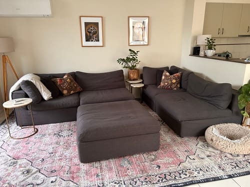 Customer photo review of Heritage Brick Rug