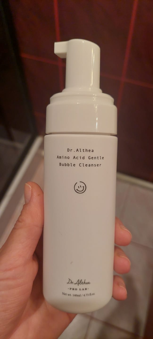 Customer photo review of Maigas putiņas ar aminoskābēm Dr. Althea Pro Lab Amino Acid Gentle Bubble Cleanser