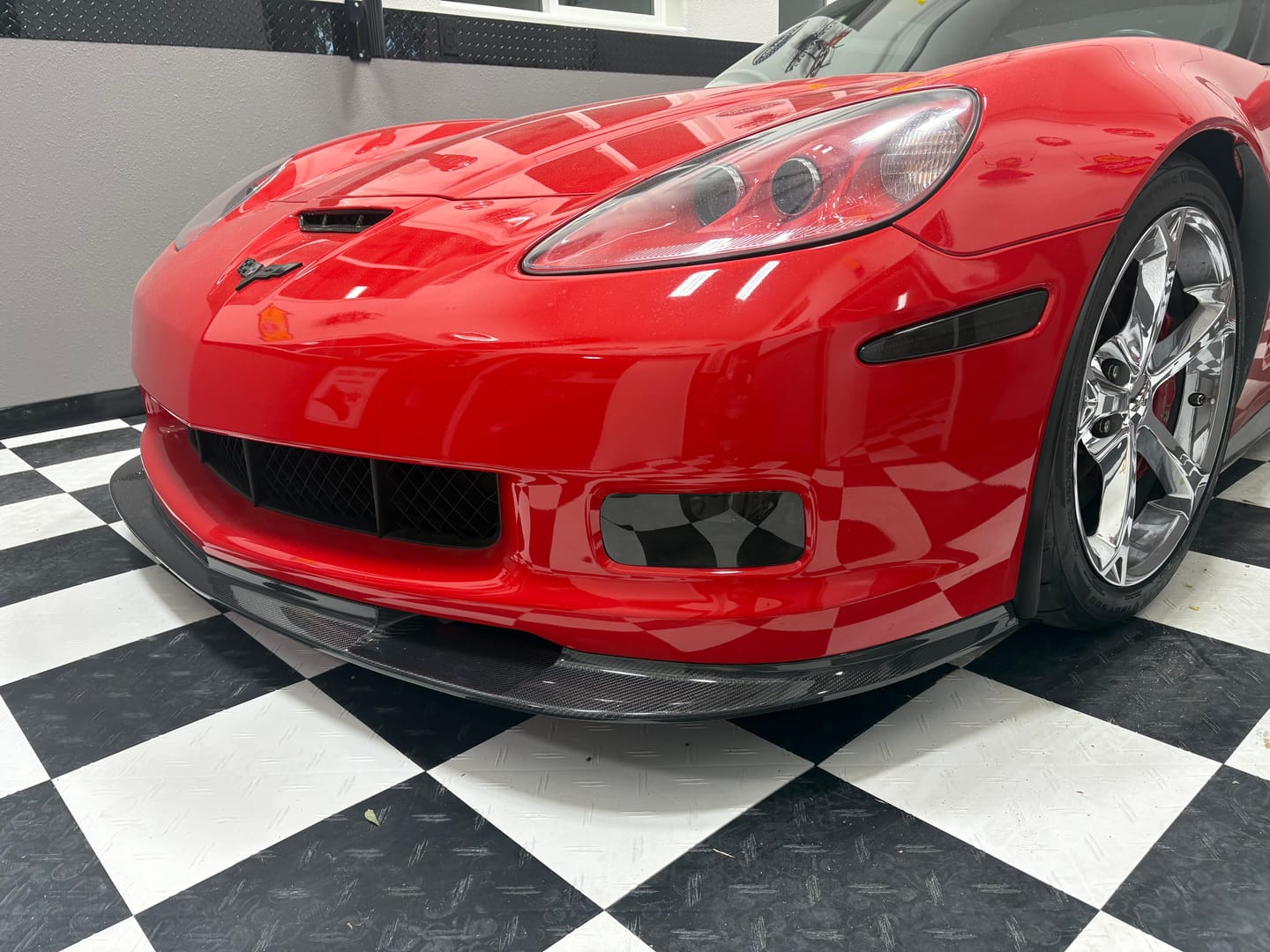 Customer photo review of Corvette C6 Grand Sport / Z06 Front Splitter Lip | ZR1 Conversion Package
