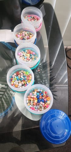 Customer photo review of Mega Sensory Picky Pad Reusable