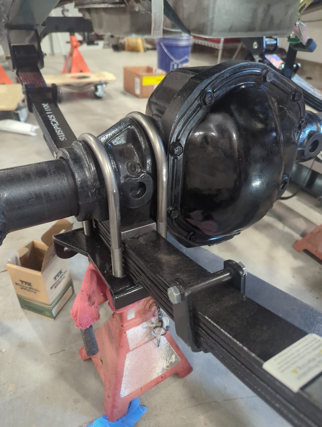 Customer photo review of 9/16 Inch Diameter U-Bolts - Round