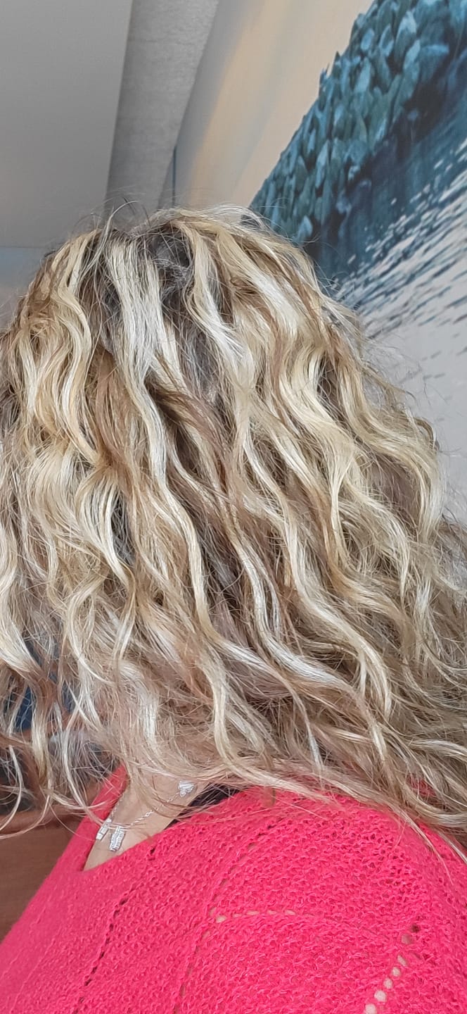 Customer photo review of Gelée Capillaire Cheveux bouclés 180ml