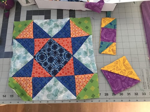 Customer photo review of Mrs Quilty Subscription Box 2