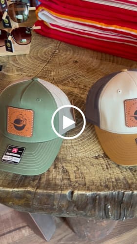 Customer video review of Premium Custom Leather Patch Hats (Wholesale)
