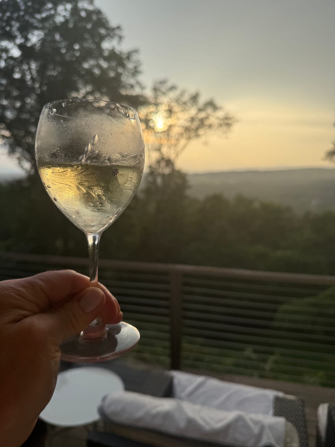 Customer photo review of Château L'Hospitalet Grand Vin white wine