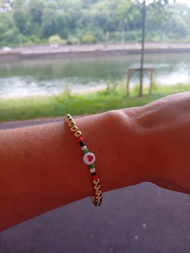 Customer photo review of Palestine Bracelet