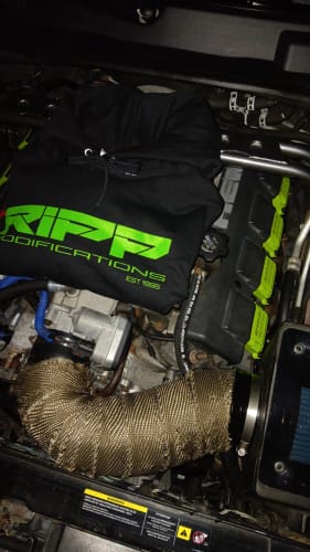 Customer photo review of RIPP 30th Anniversary Tech Hoodie
