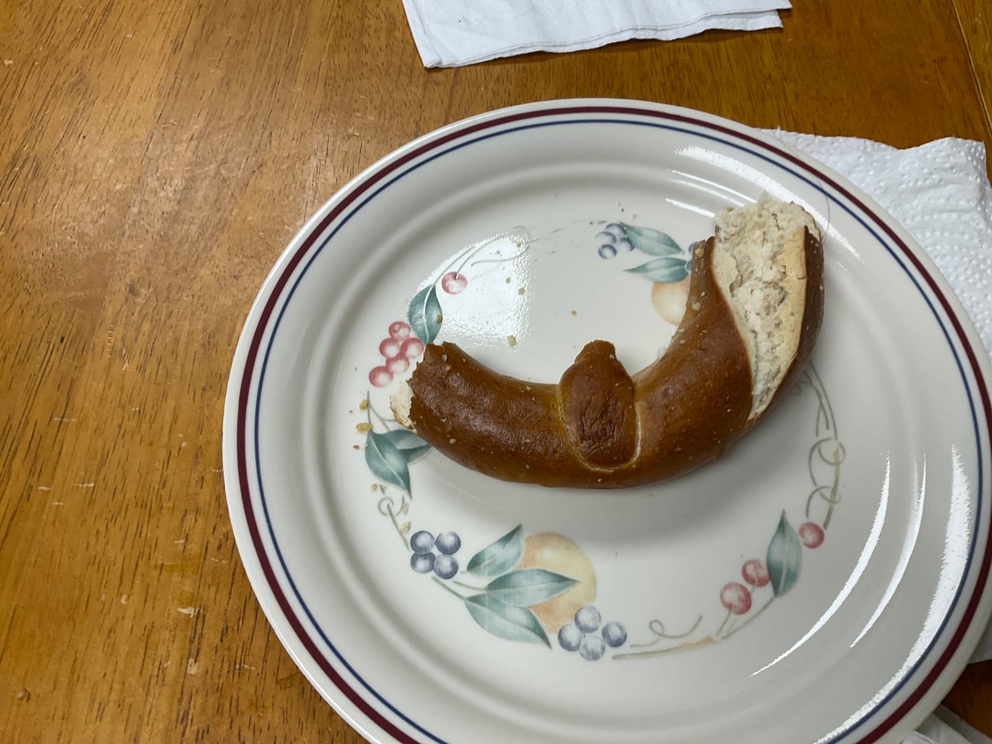 Customer photo review of XL Oktoberfest Pretzels (4 pack)