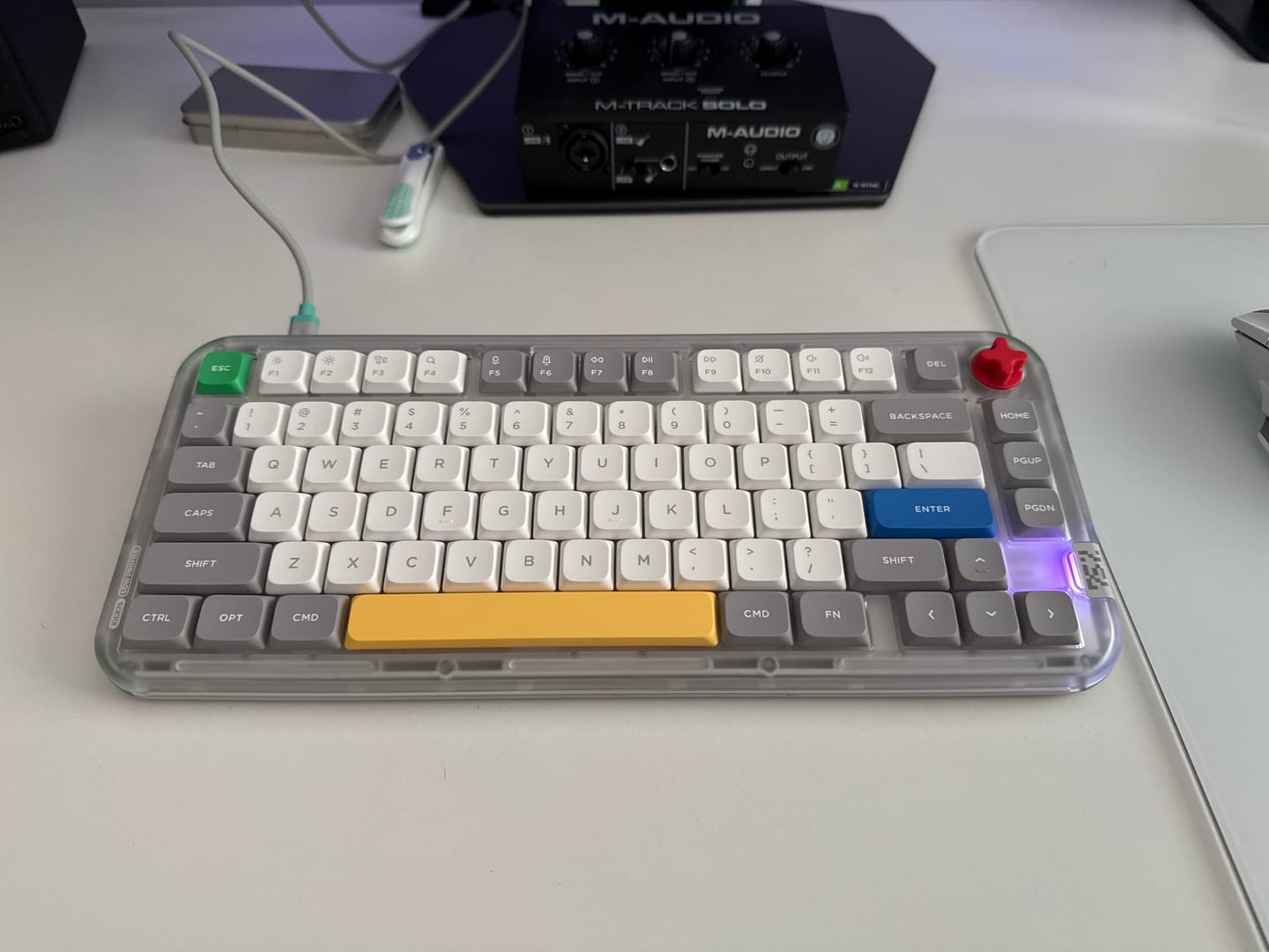 Customer photo review of NuPhy Kick75 Hybrid Mekanik Klavye