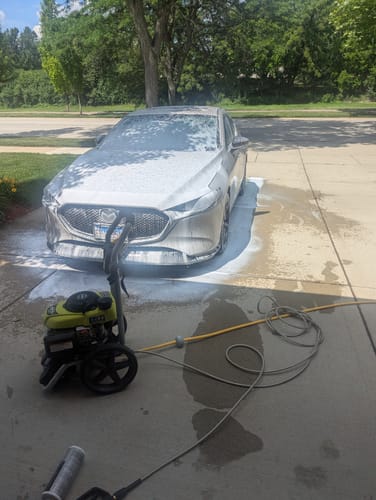 Customer photo review of First Purchase Total Wash Street Cannon Kit Bundle