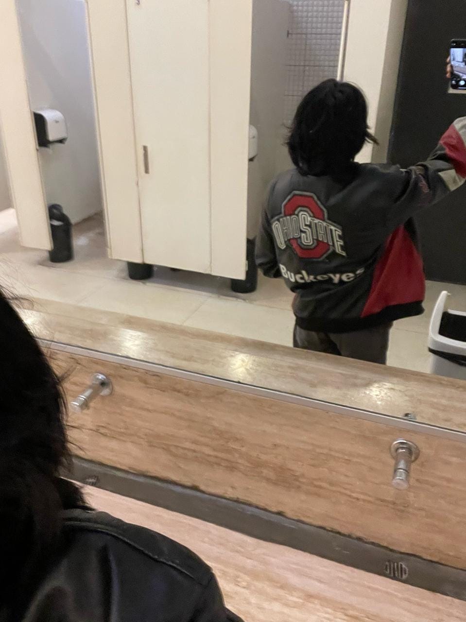 Customer photo review of 1990 GIII Ohio State University Leather Jacket (L)