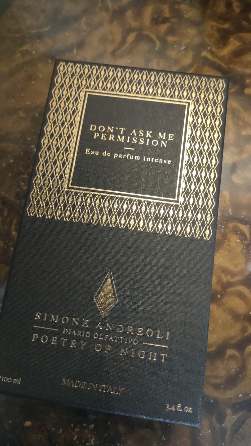 Customer photo review of SIMONE ANDREOLI - DON'T ASK ME PERMISSION
