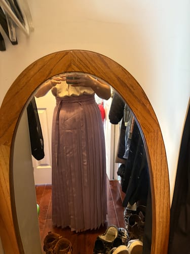 Customer photo review of Mashu 麻薯 Mochi Song Dynasty Custom Multi Colored Baidiequn Hundred Pleat Skirt