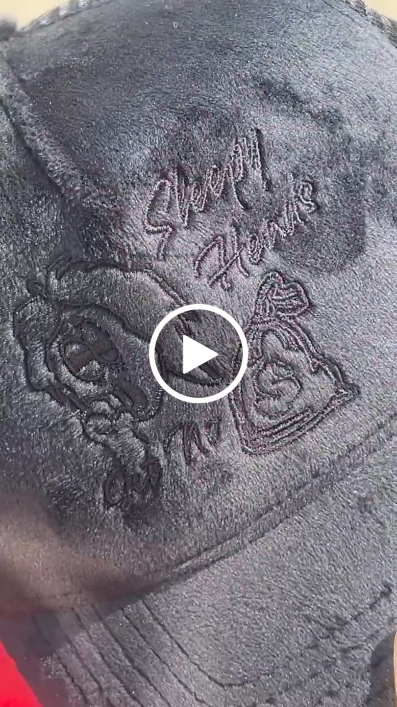 Customer video review of Velvet Trucker Hat