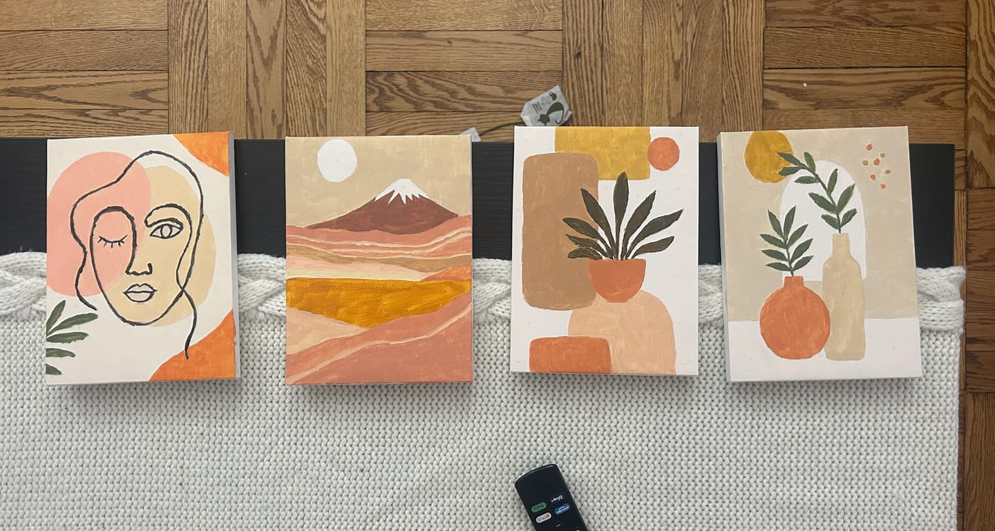 Customer photo review of Aperol  | Paint by Numbers
