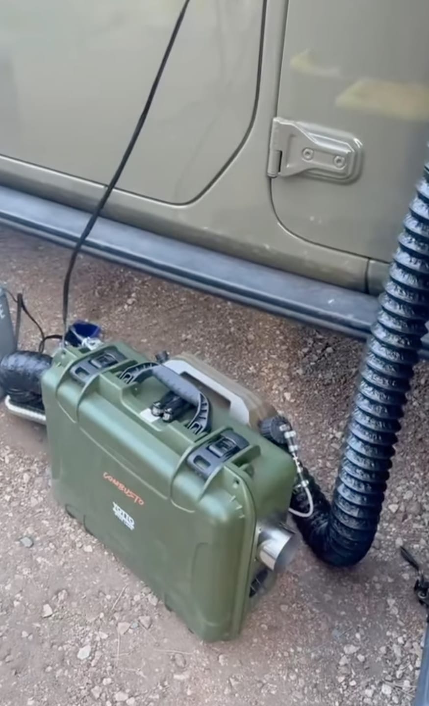 Customer photo review of Combusto - Overlander's All in One 5kw Diesel Heater