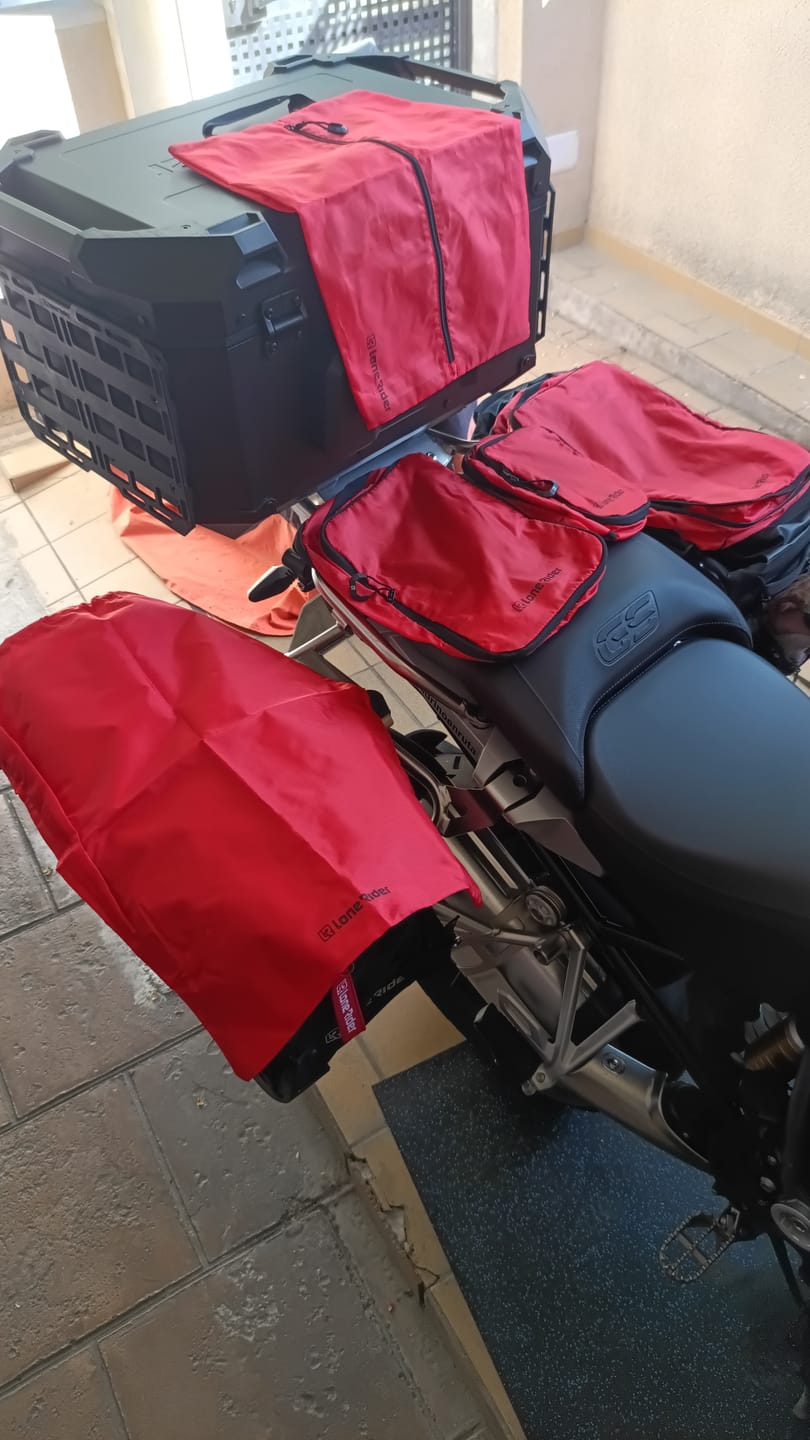 Customer photo review of Travel Packing Cubes - Ultimate Travel Packing Set
