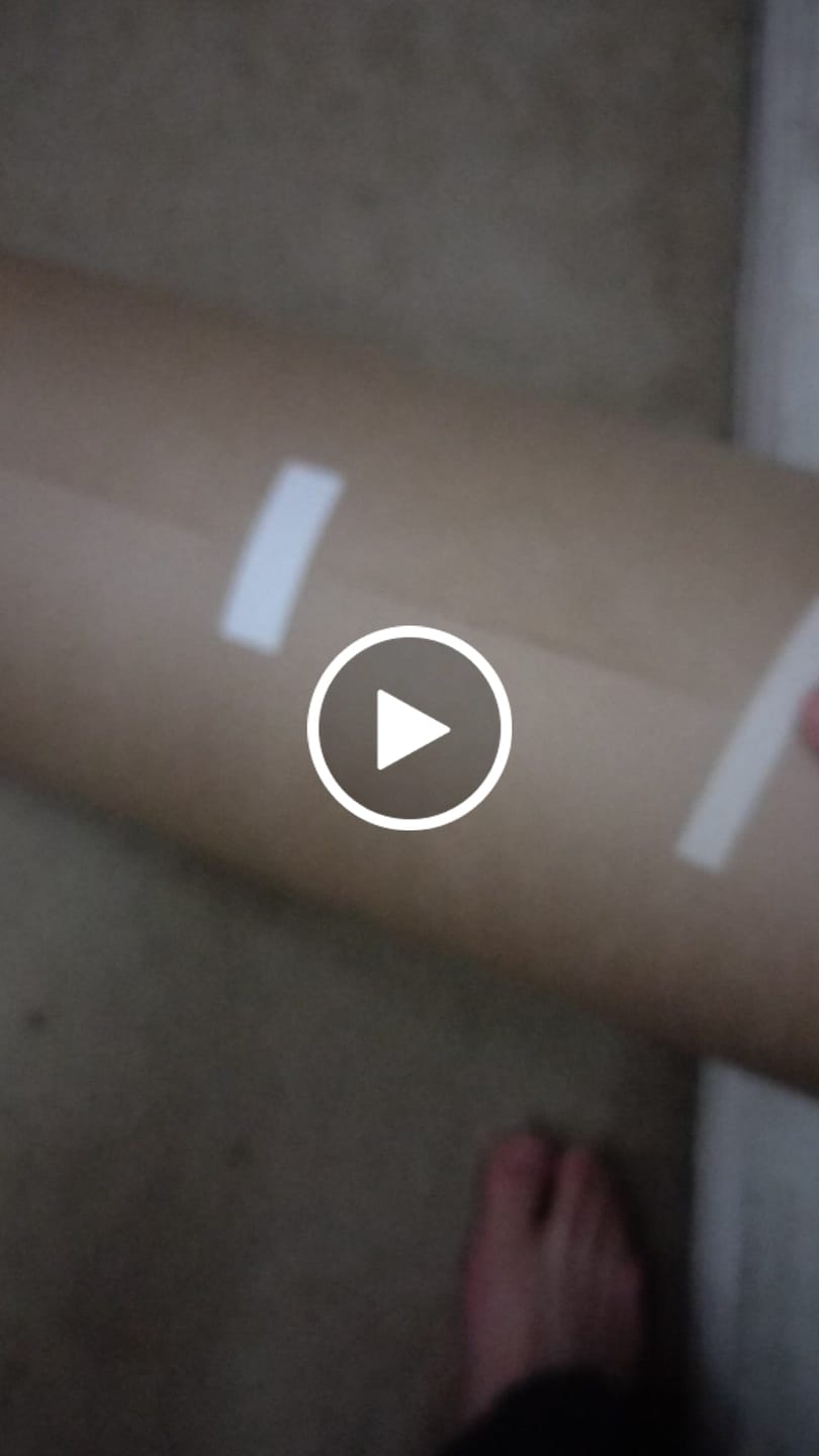 Customer video review of Kraft Packaging Paper Roll 450mm x 450m 50GSM