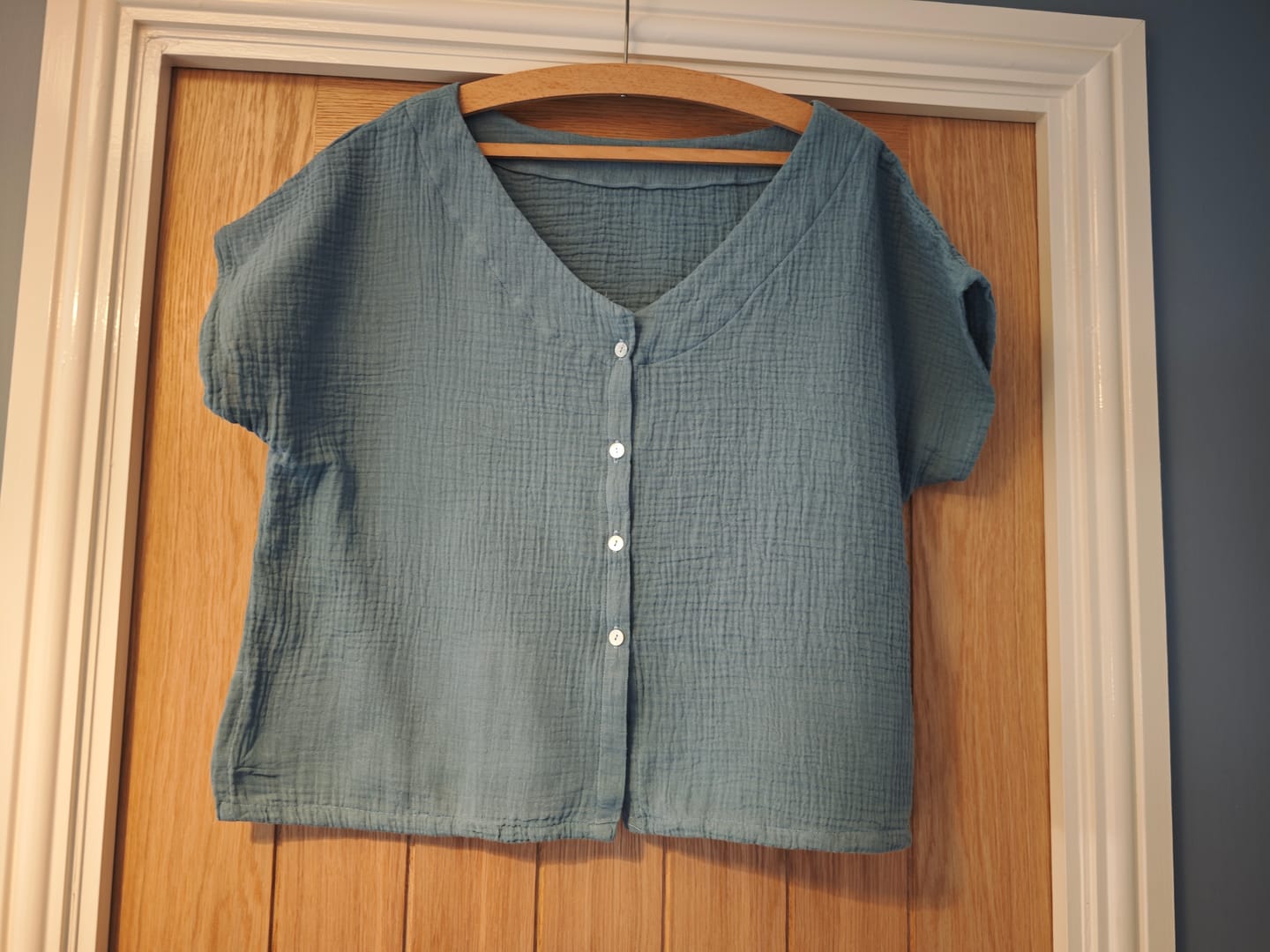 Customer photo review of Plain Double Gauze Fabric