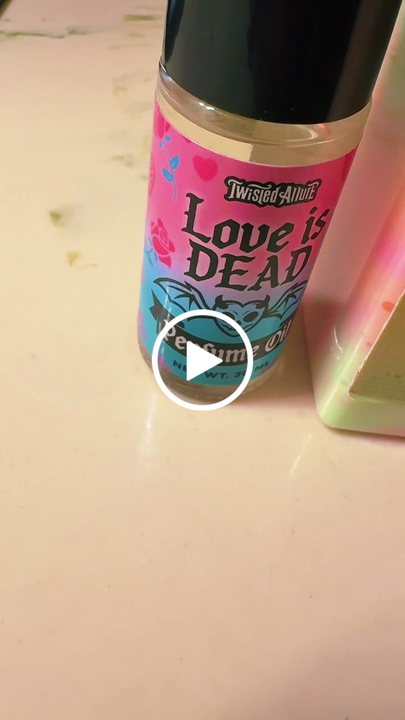 Customer video review of Love Is Dead Perfume Oil